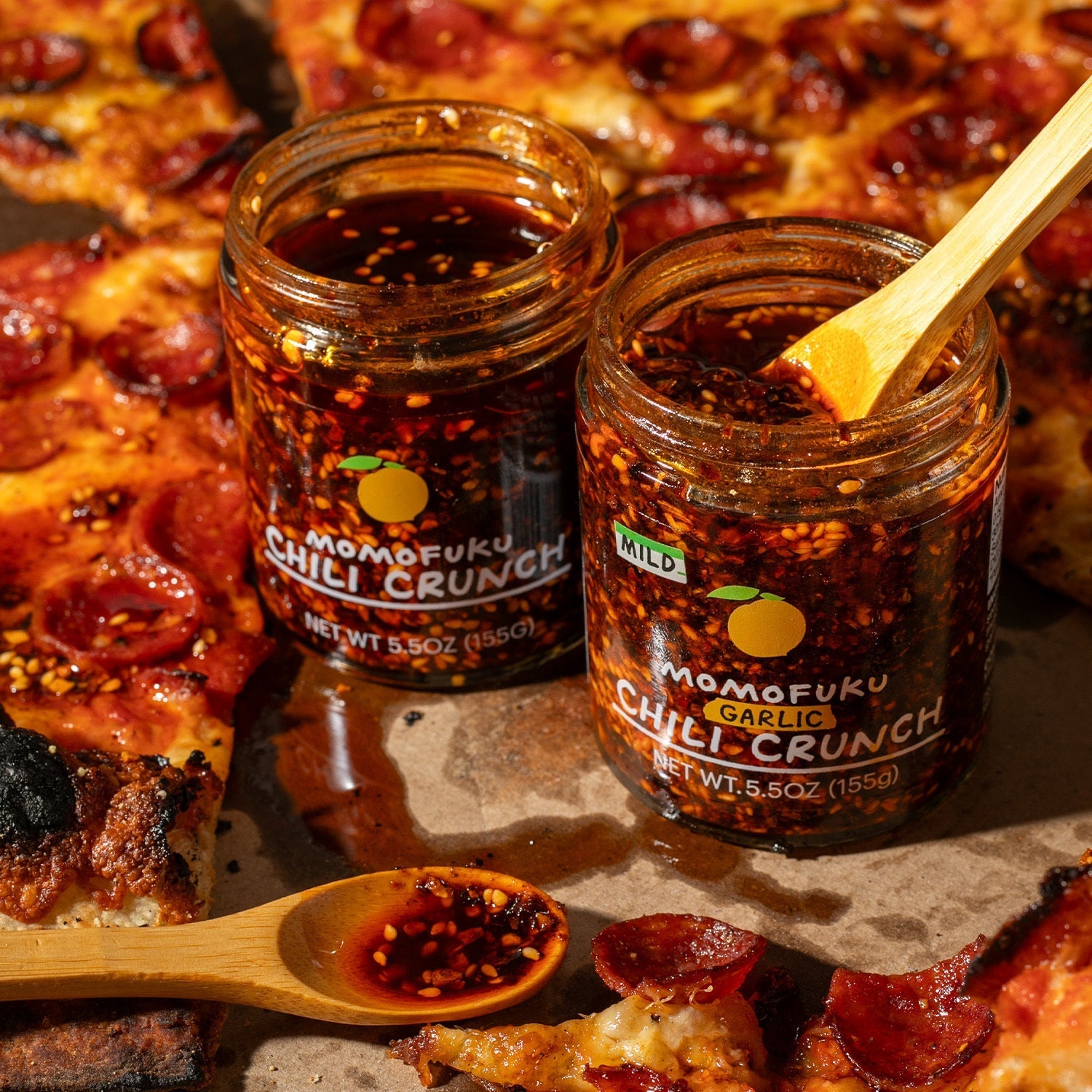 Mild Garlic Chili Crunch