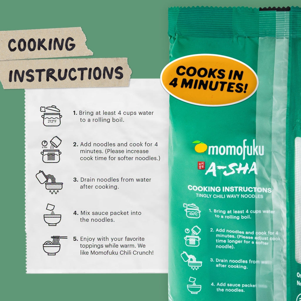 Tingly Chili Noodles | 5 Packs