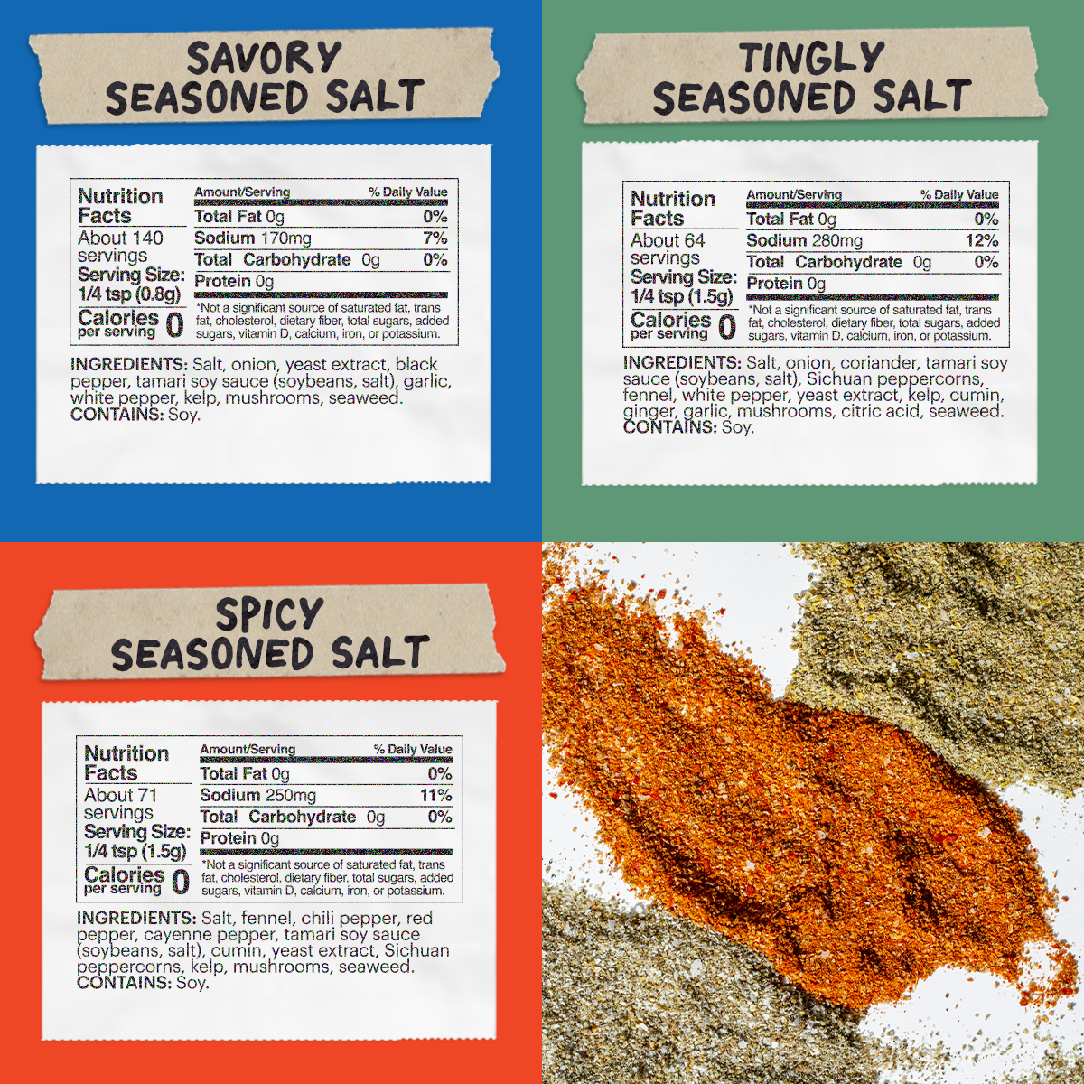 Seasoned Salts 3 Pack